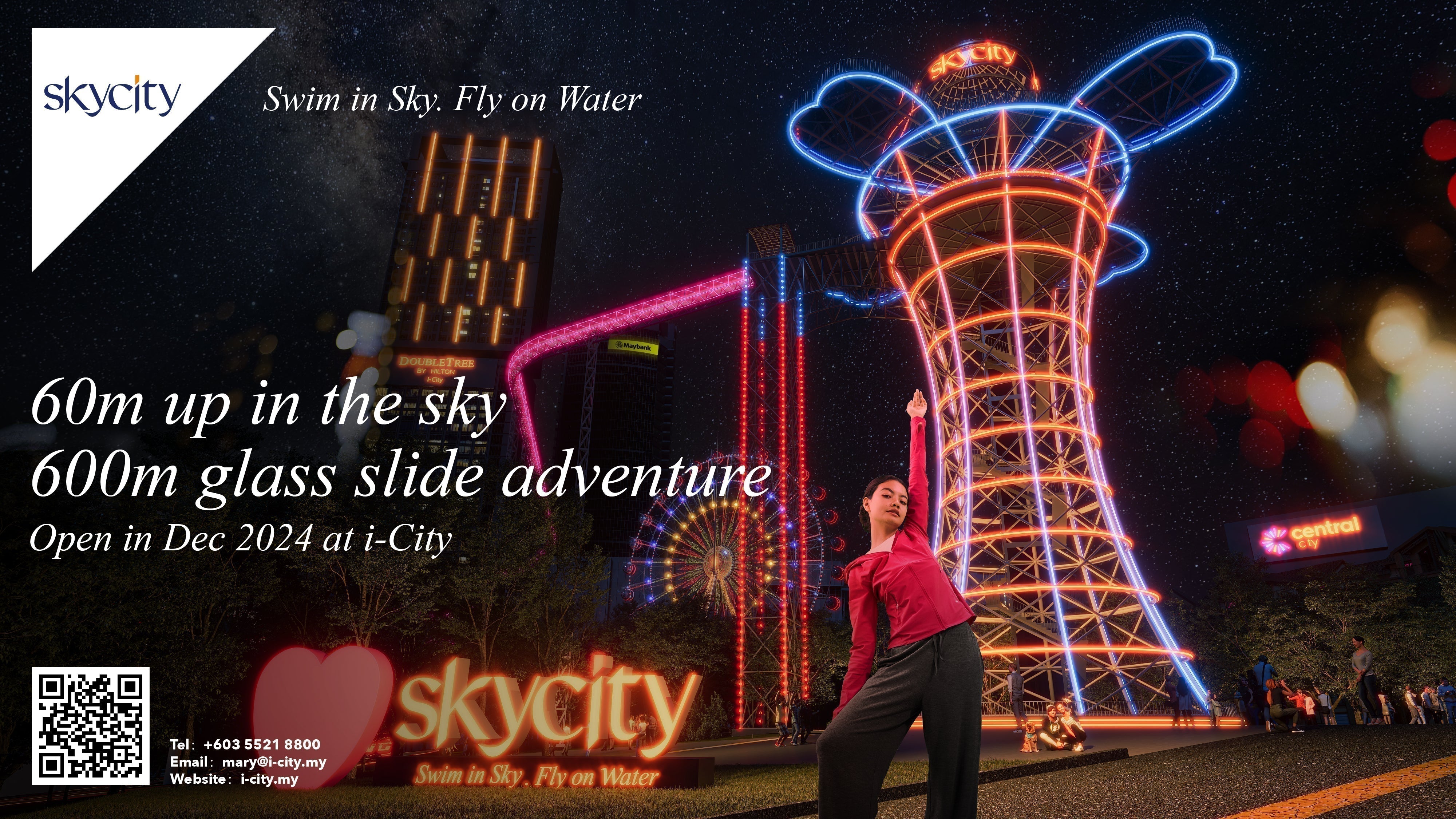 Sky at i-City Theme Park: Experience the Magic from Above!