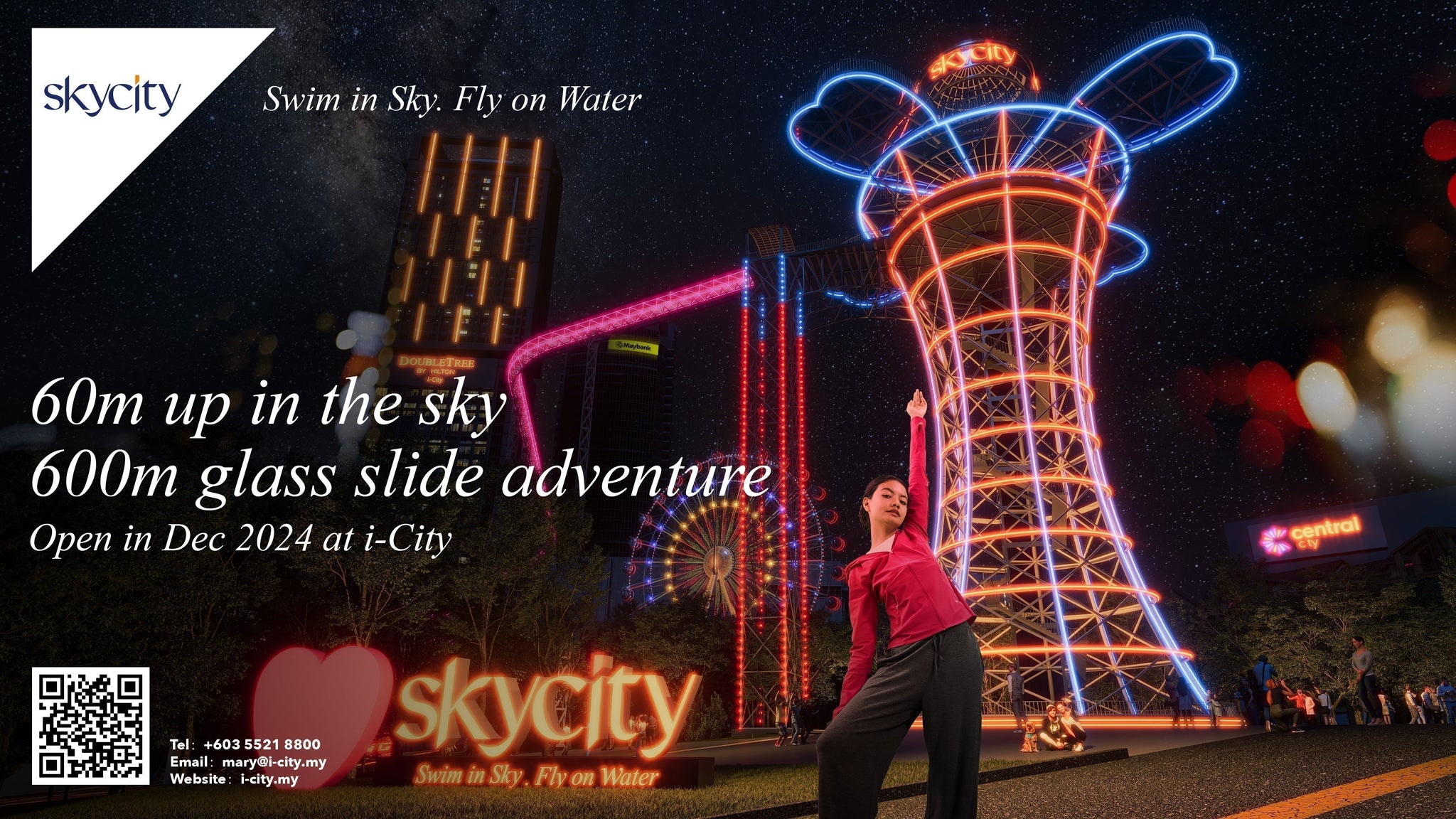 Sky at i-City Theme Park: Experience the Magic from Above!